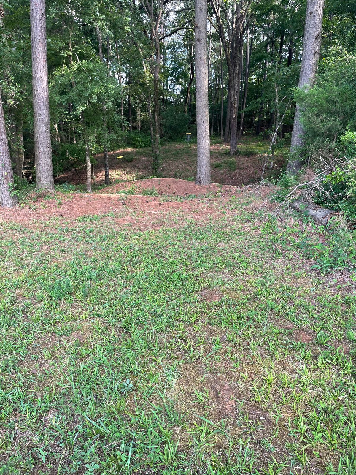 Hole 9 finish