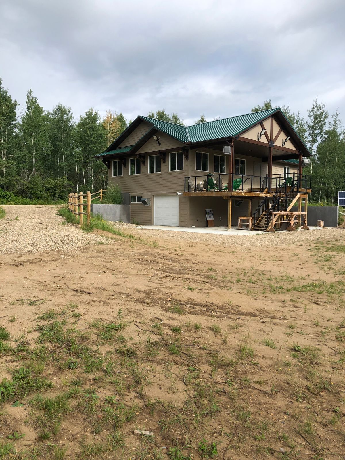 New chalet by #6 tee on Action