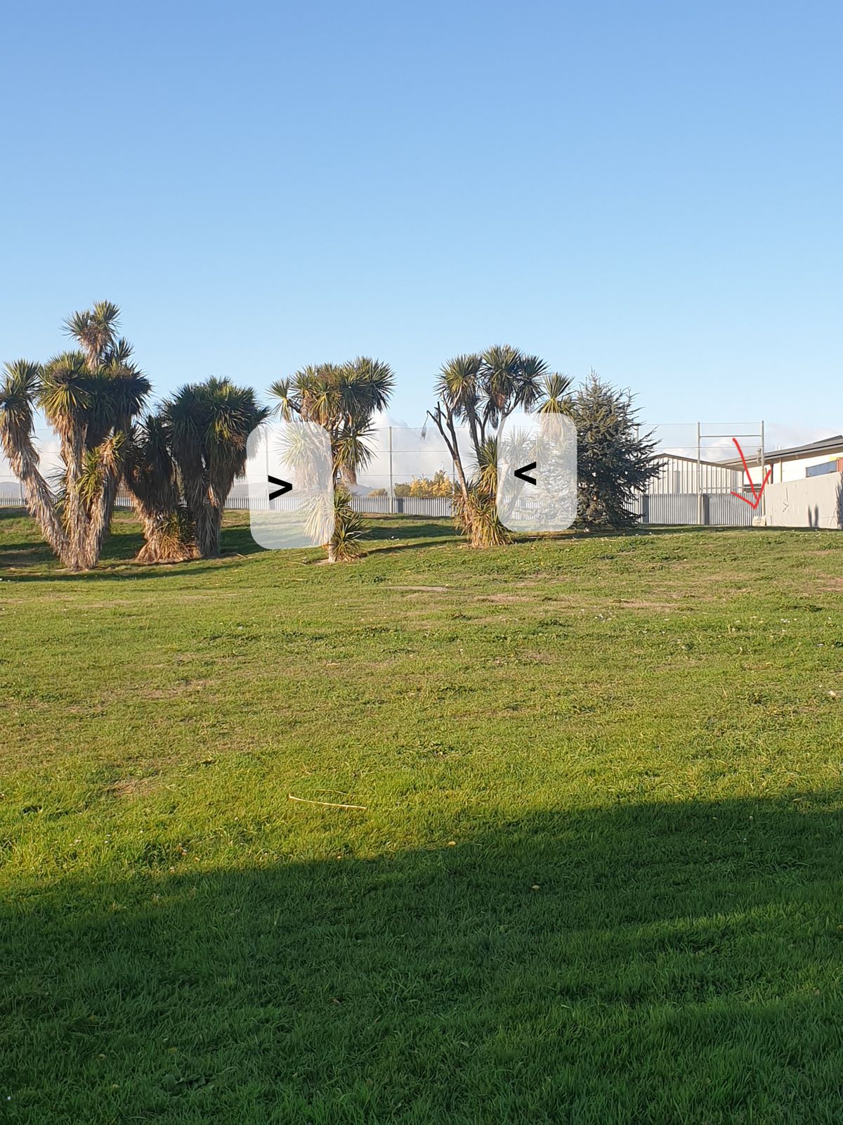 Hole 2 with double mando