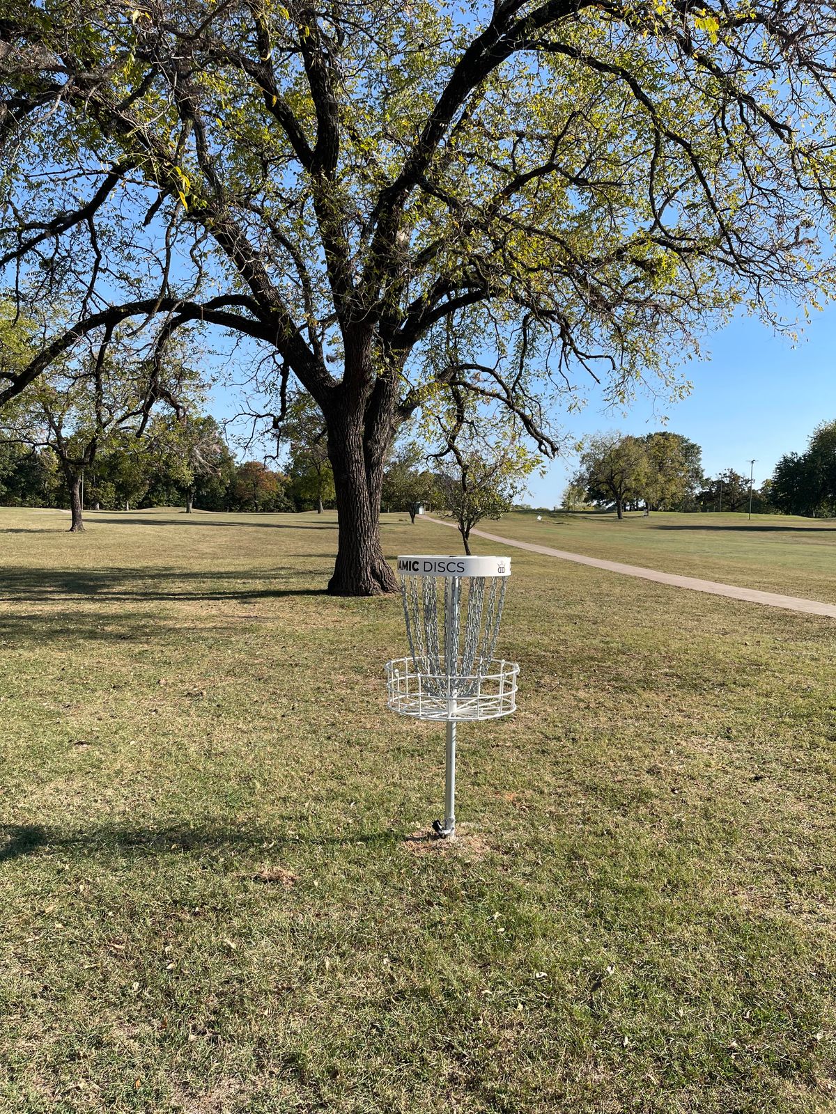 Hole 8’s basket