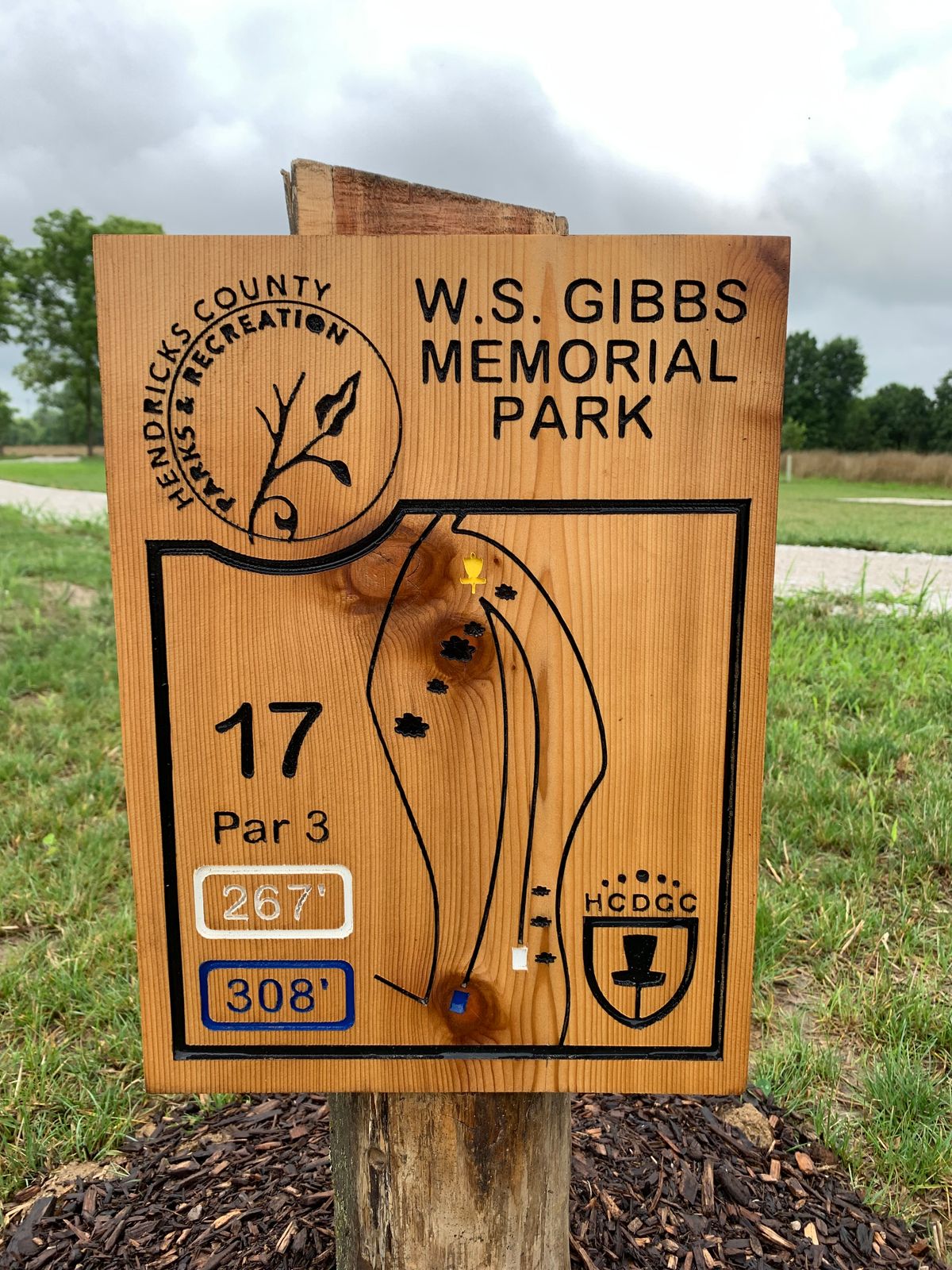 Hole 17 Sign
