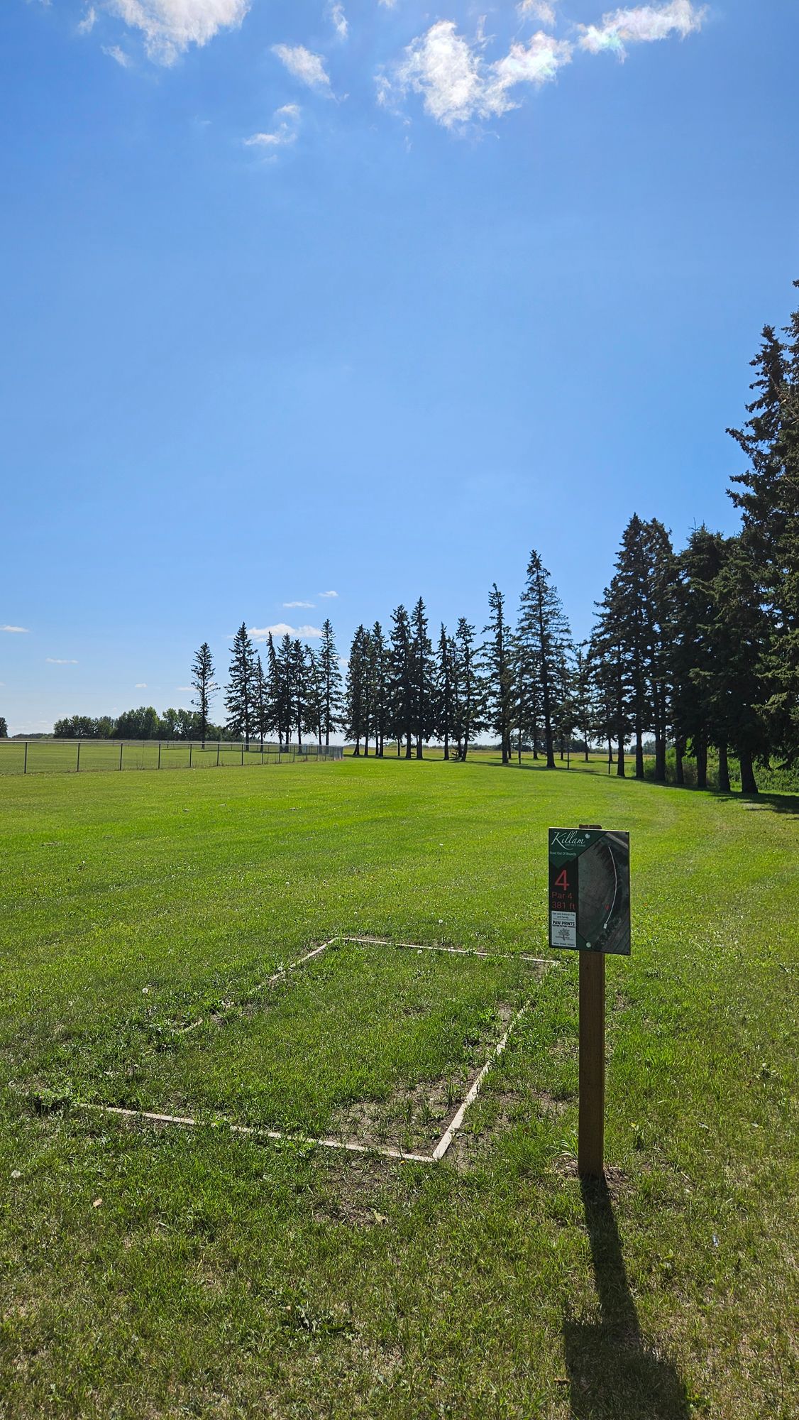 Hole 4 Red tee