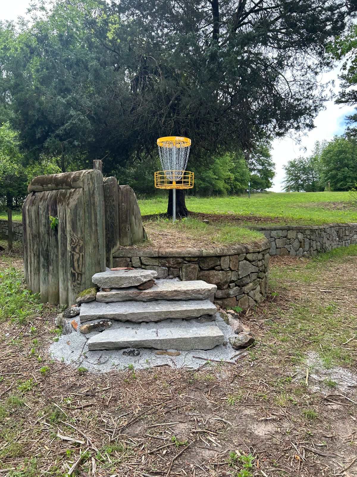 Hole 17 green is sweet