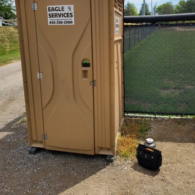 2 portable toilets for your usage