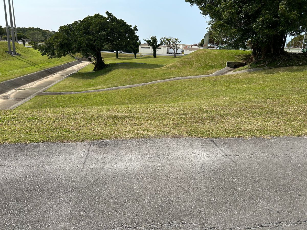 Hole 6 short/long tee