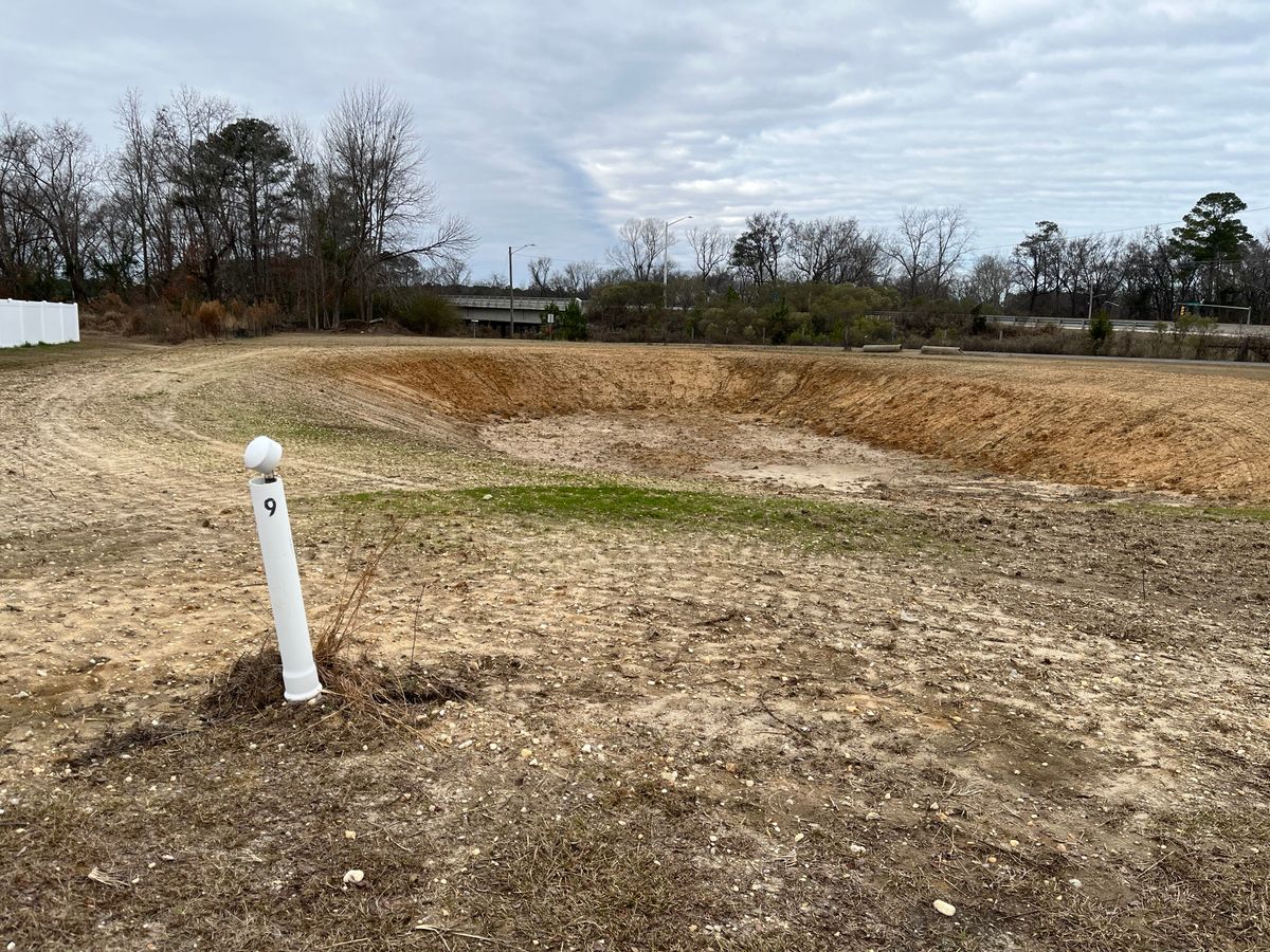 Hole 9 tee