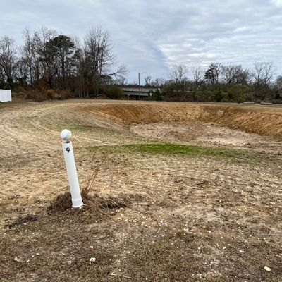 Hole 9 tee