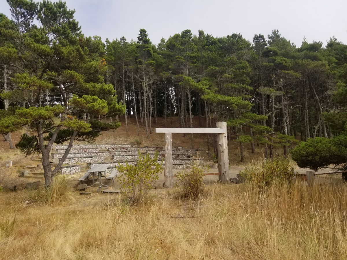 Amphitheater near Am layout Hole #15.
