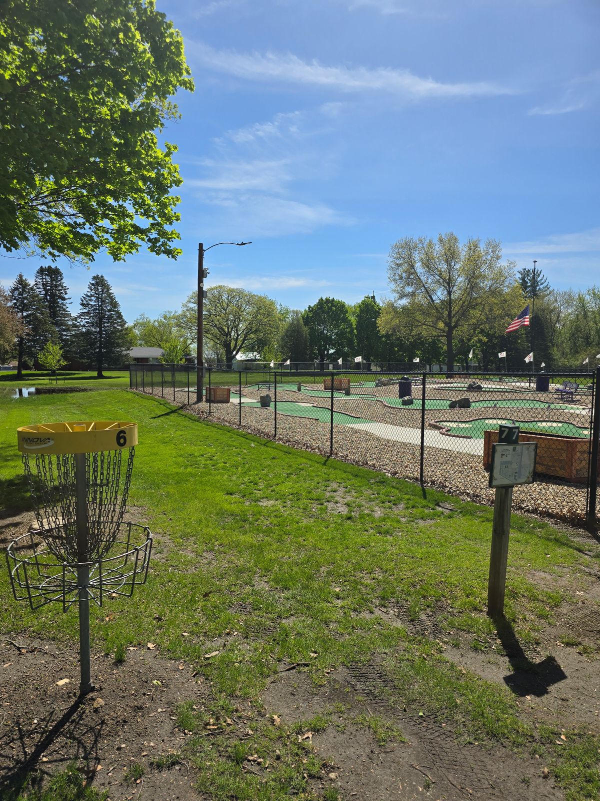 Putt putt course