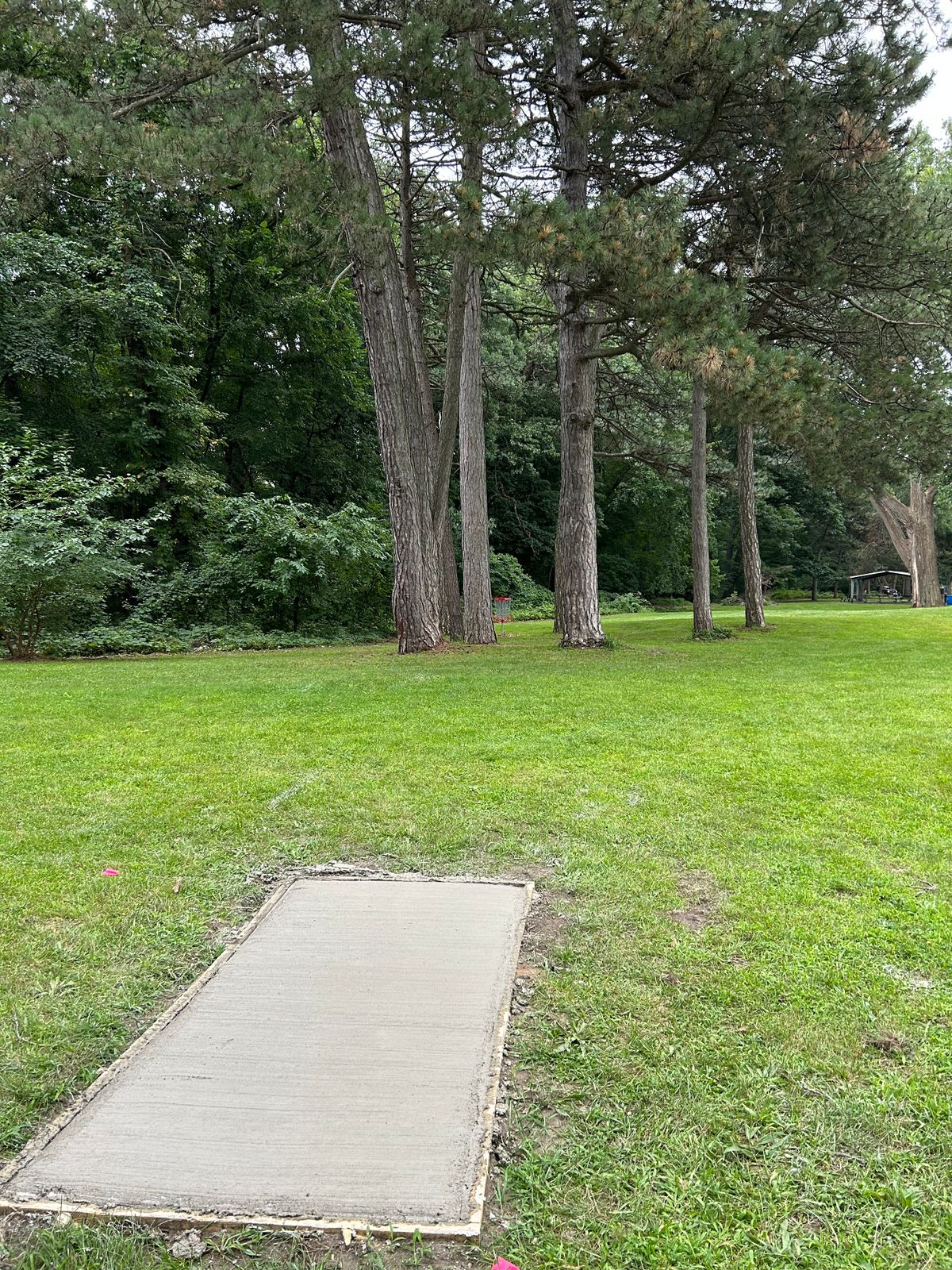 Hole 1 tee pad