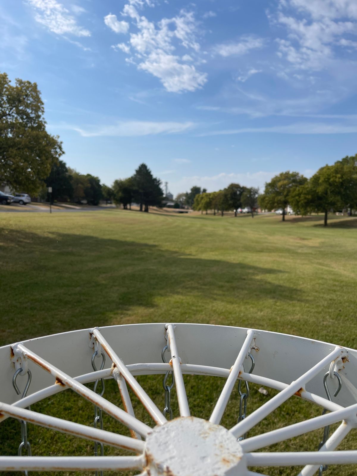 Basket 5, looking onto Hole 6