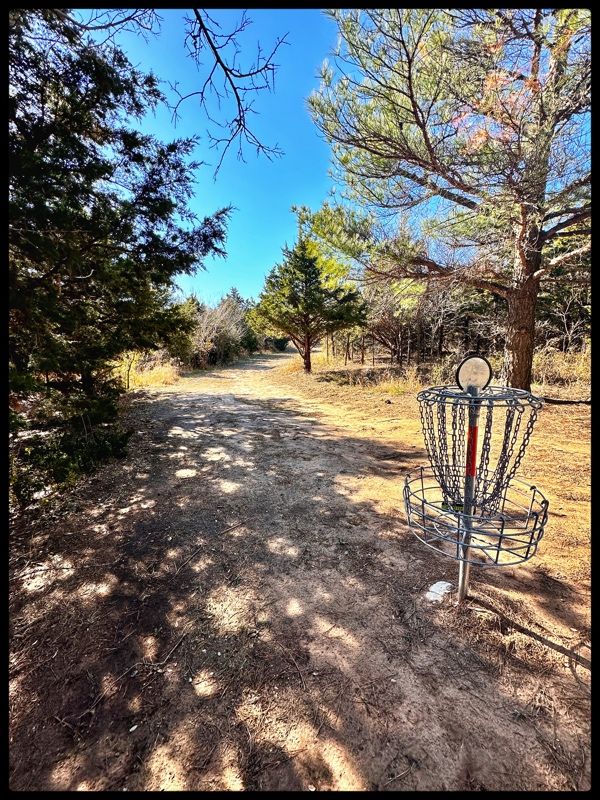 #8 green looking back up fairway to second bend