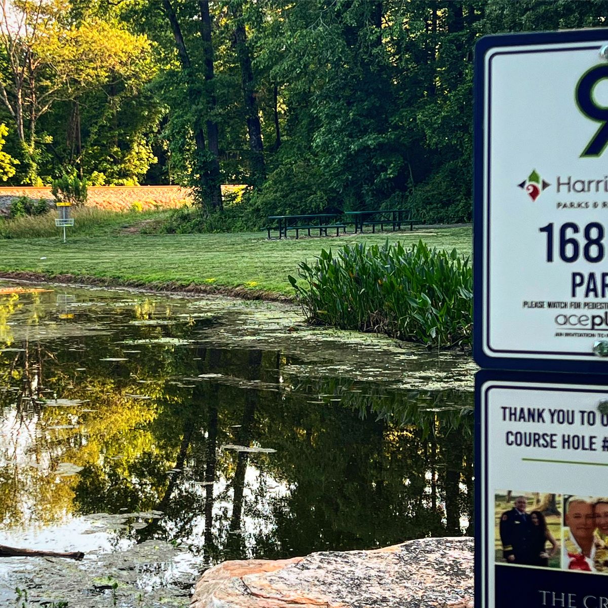 Hole 9 fairway.
