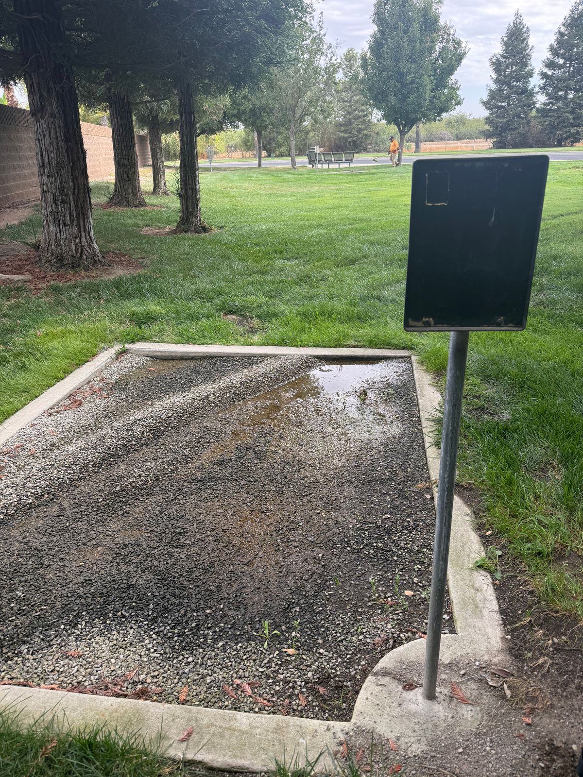 Hole 3 tee pad