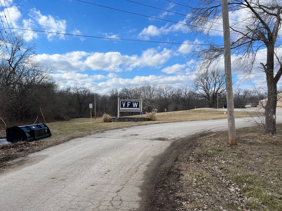 A look at hole 9 from the entry
