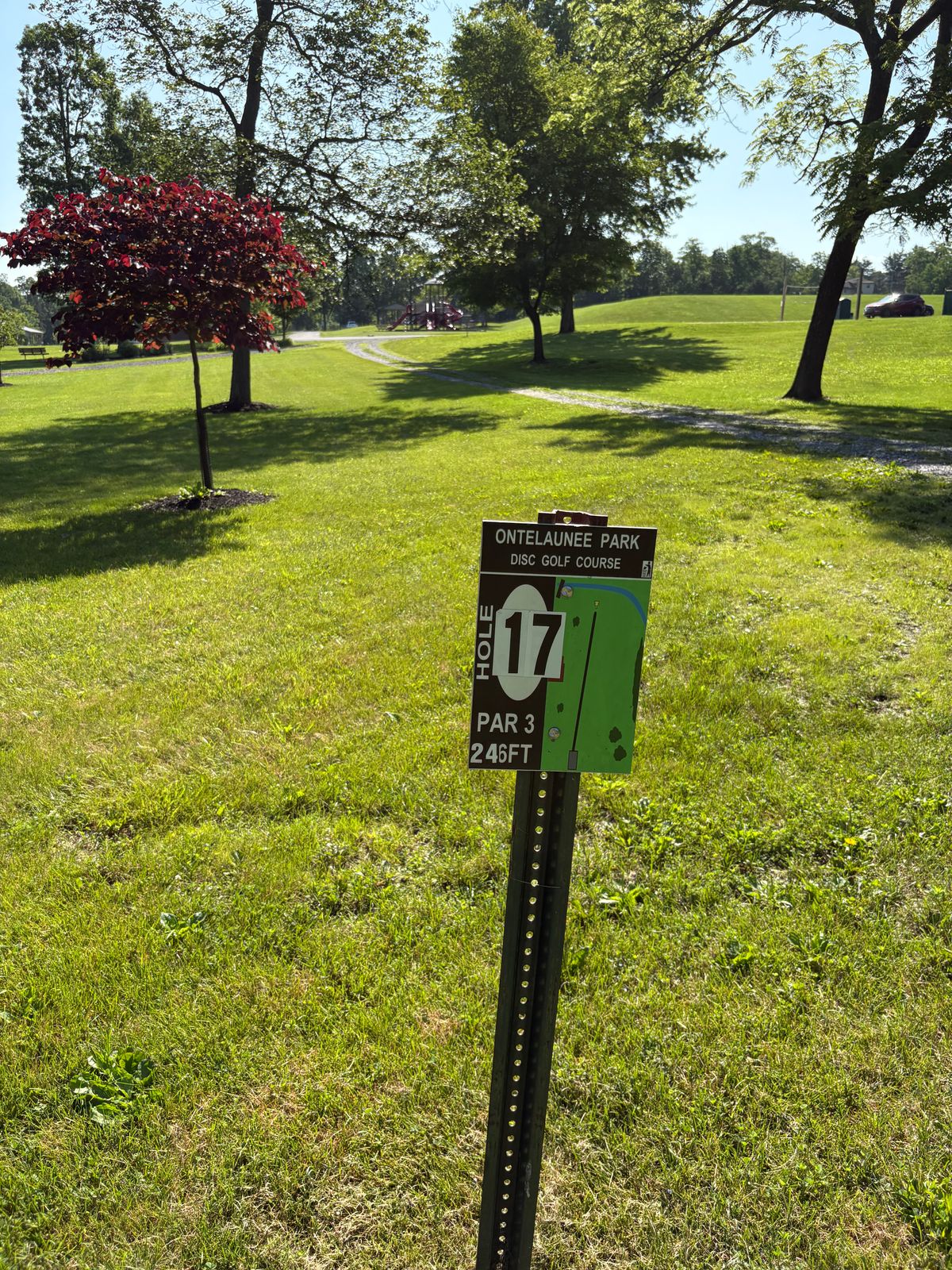 17th tee