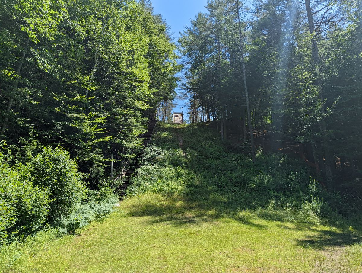 The ski jump after hope 18