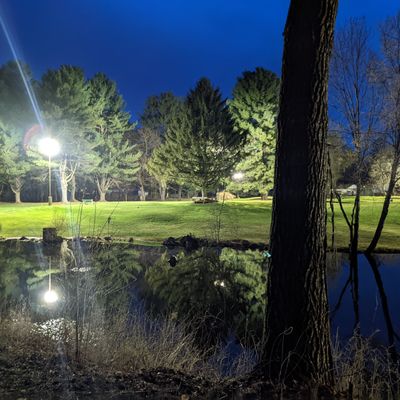 Hole 4 tee shot