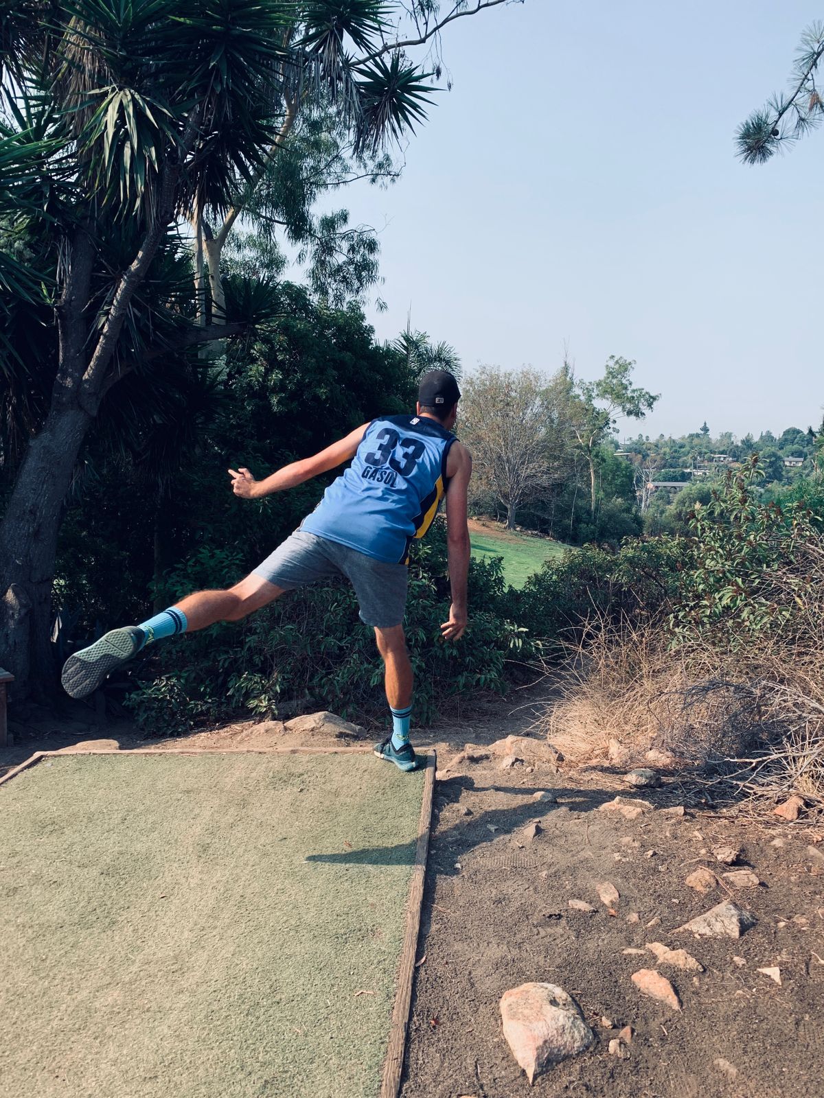 Hole 8 tee