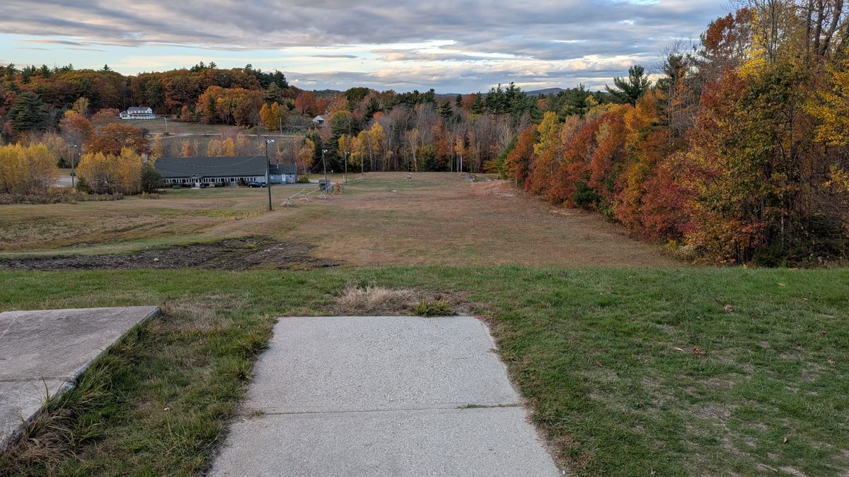 Hole 18 tee pad
