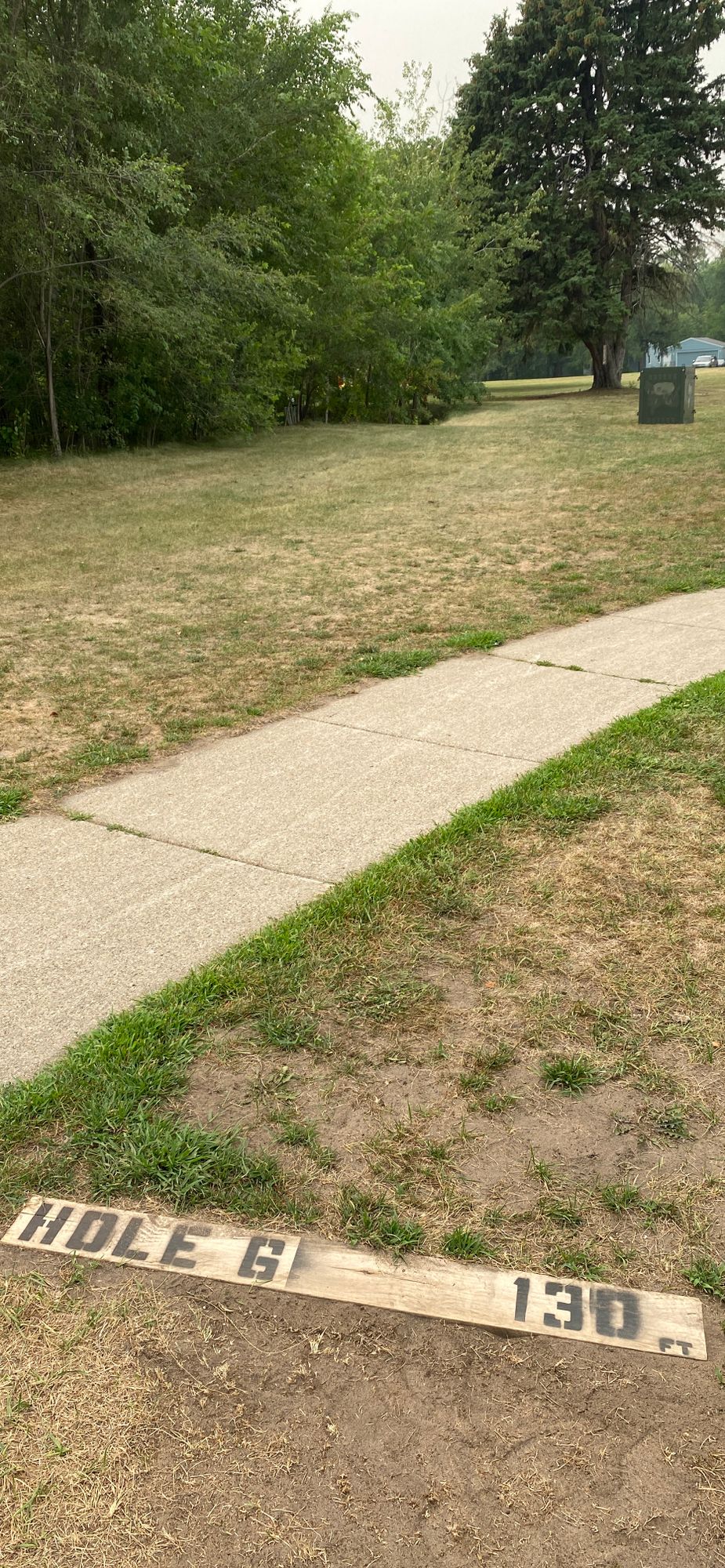Hole 6 tee