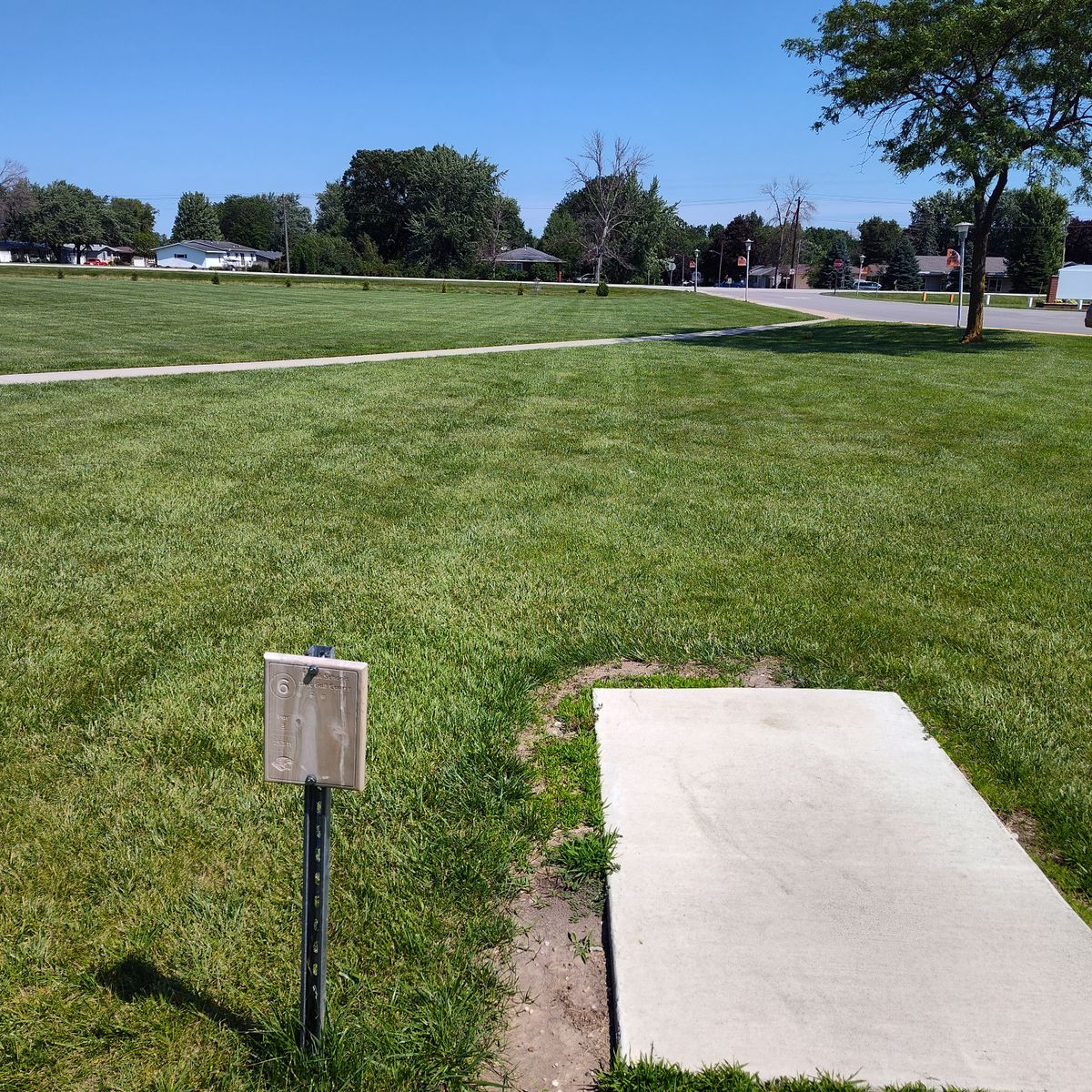 Hole 6 pad