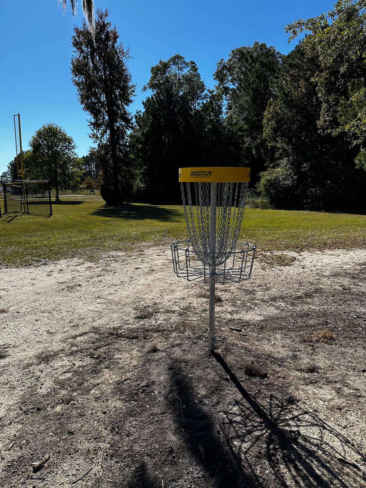 Hole 1 looking back towards tees