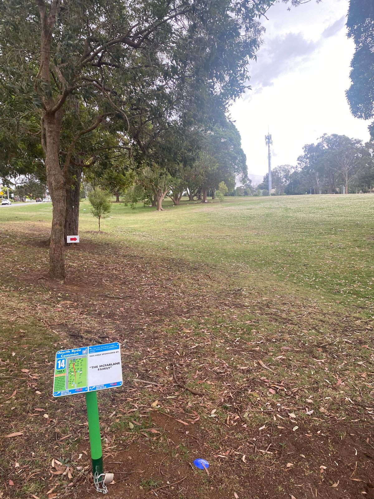 Hole 14 Fairway