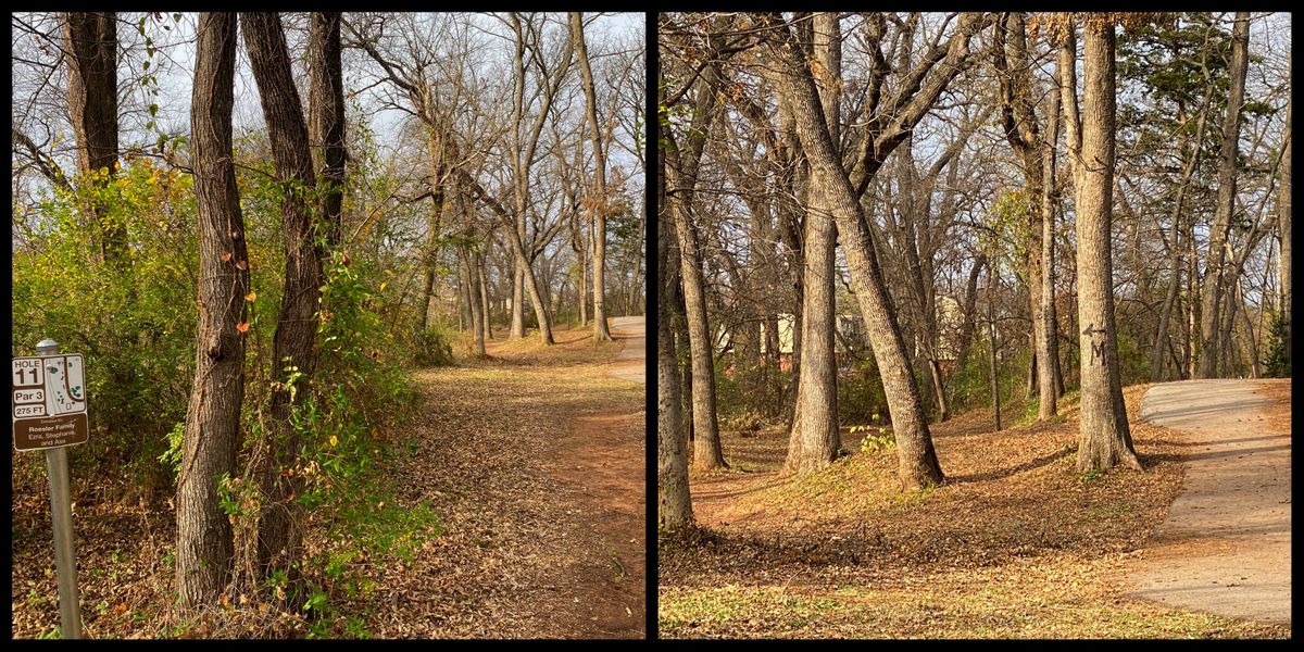 #11 Tee Throwing north but with mando marked