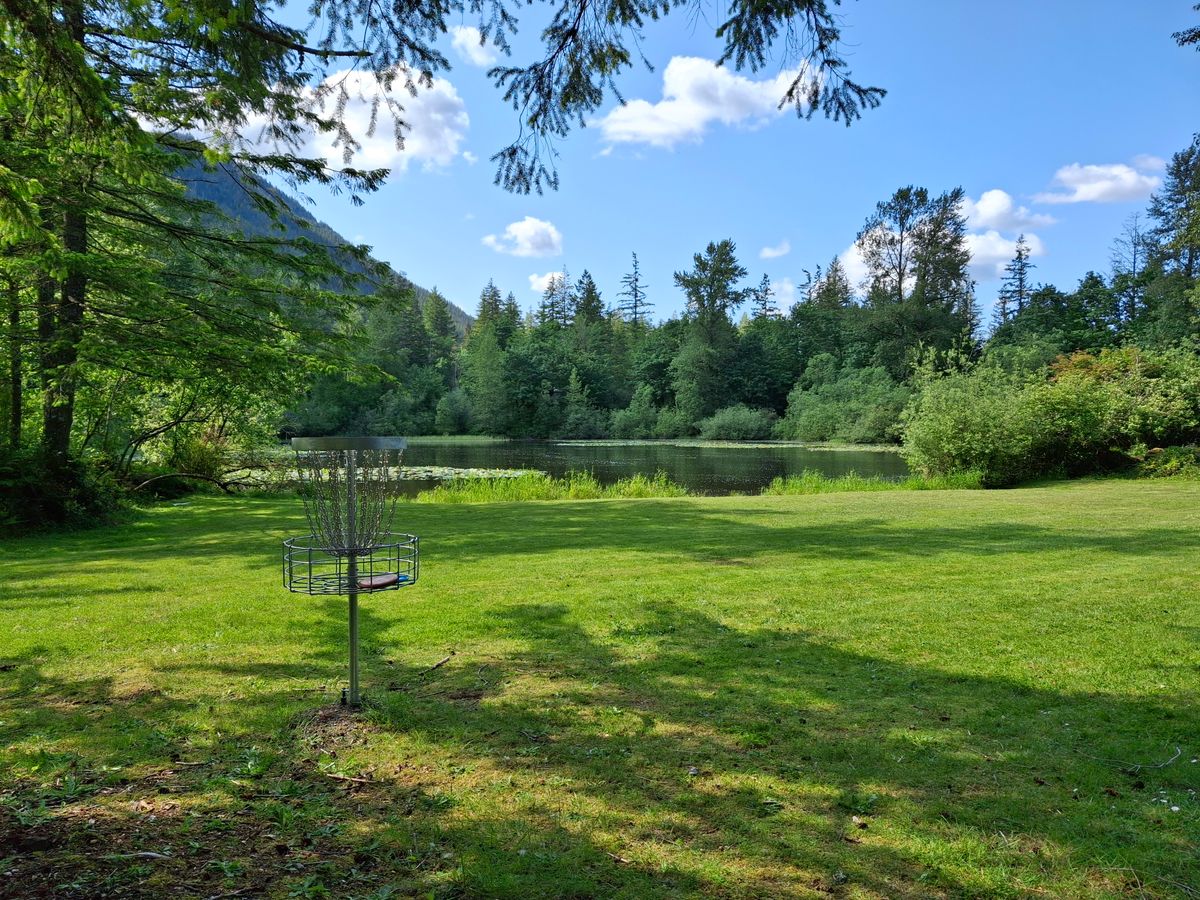 Basket at Hole 6.