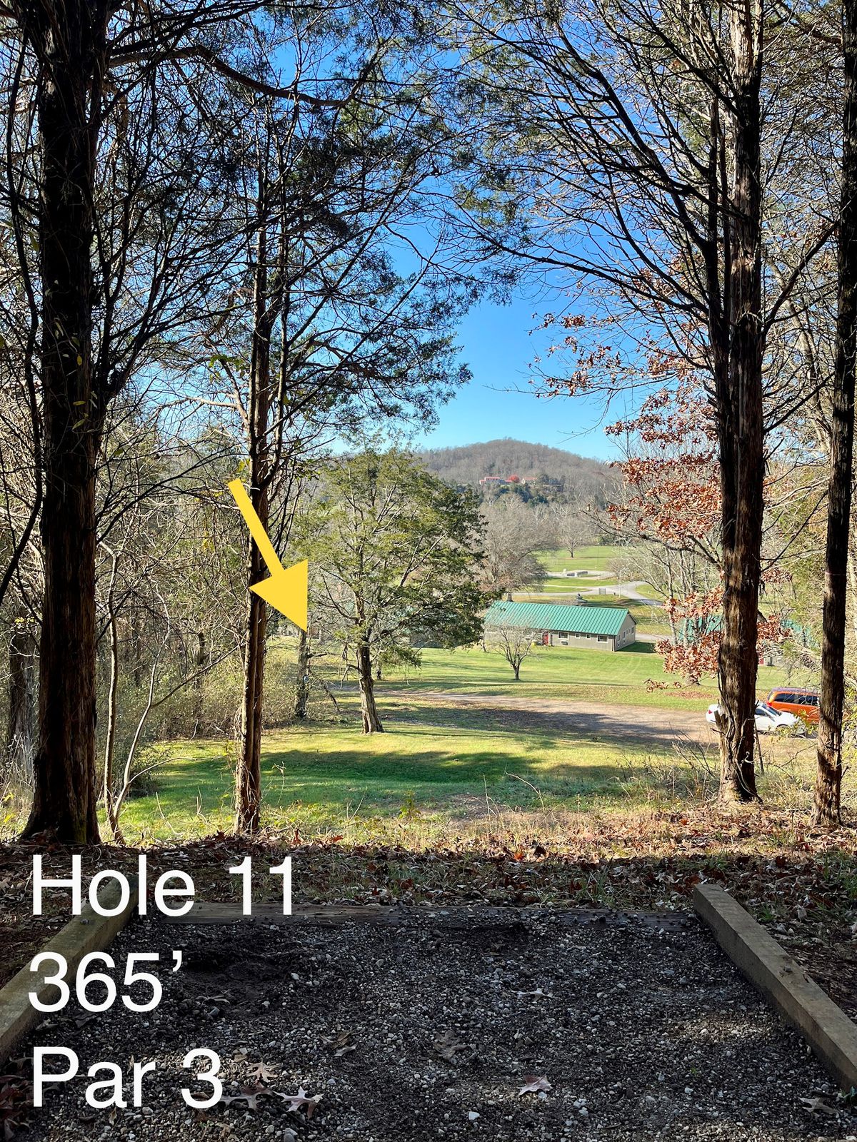Hole 11, 365’ par 3