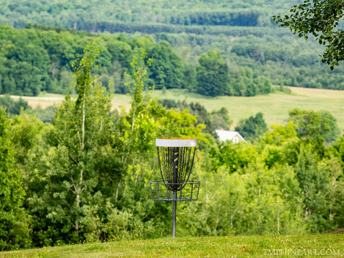 Hole 18 basket