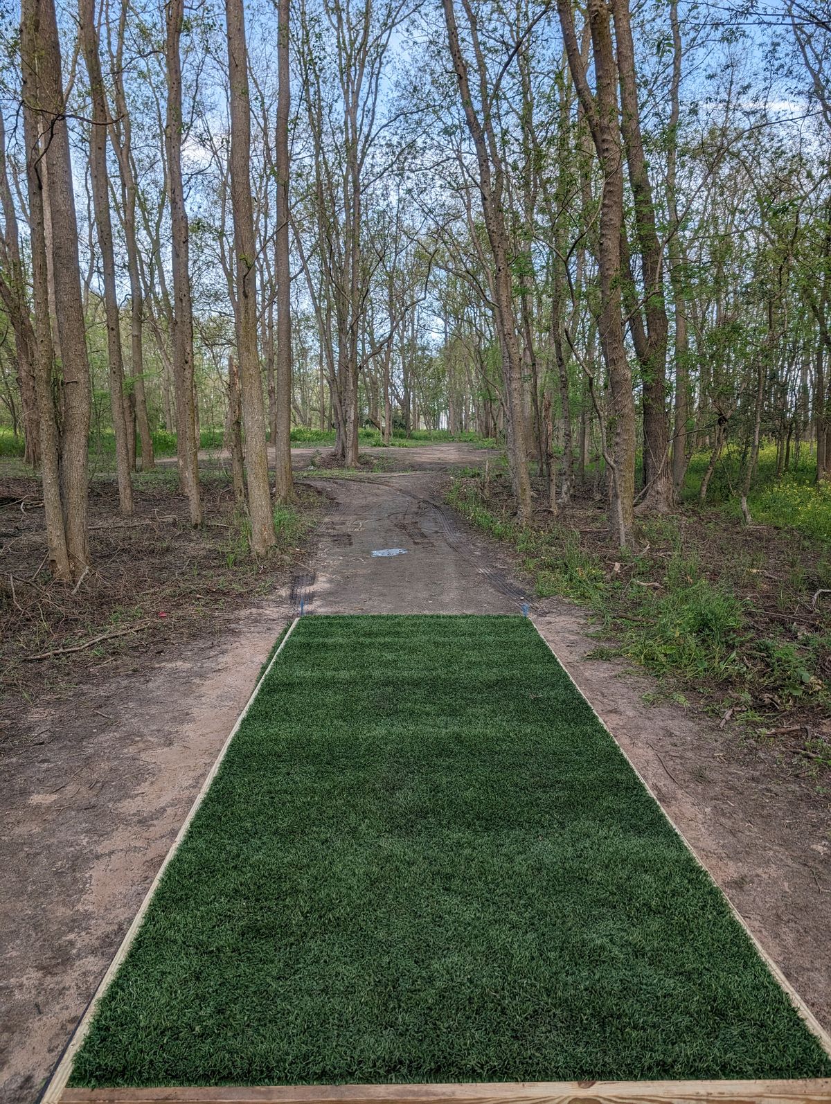 Permanent Turf pad 14 blue