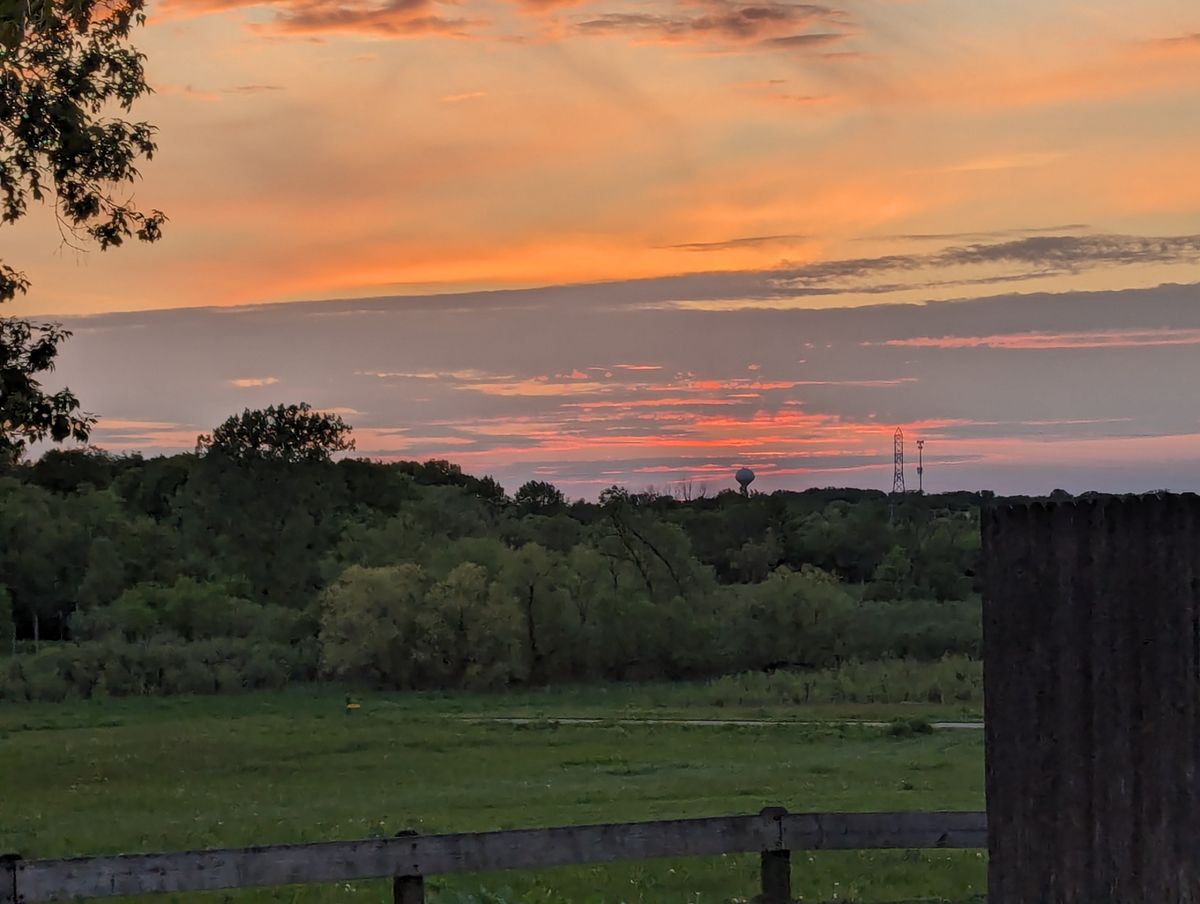 Sunset at Fairfield.