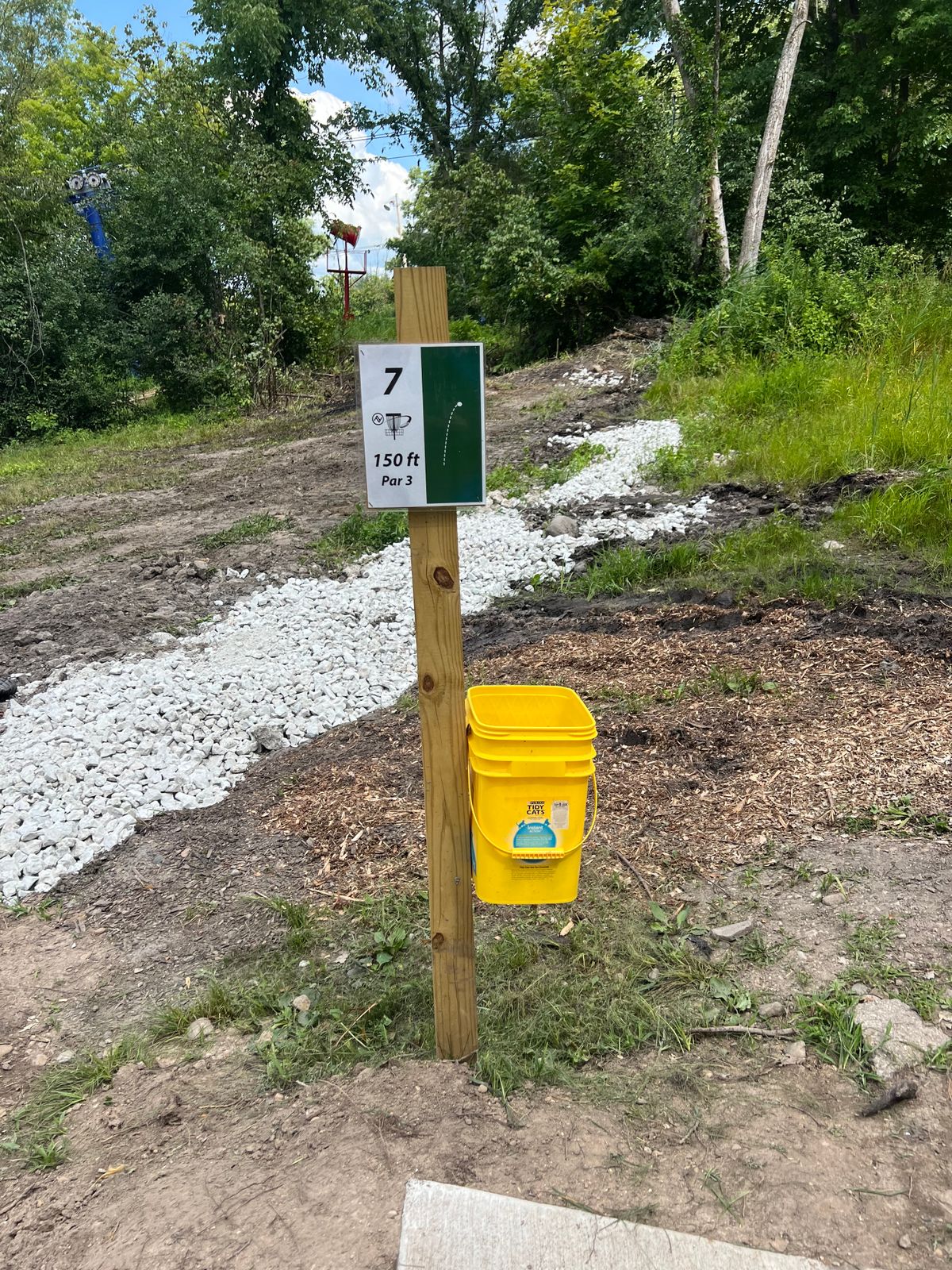 Hole 7 sign