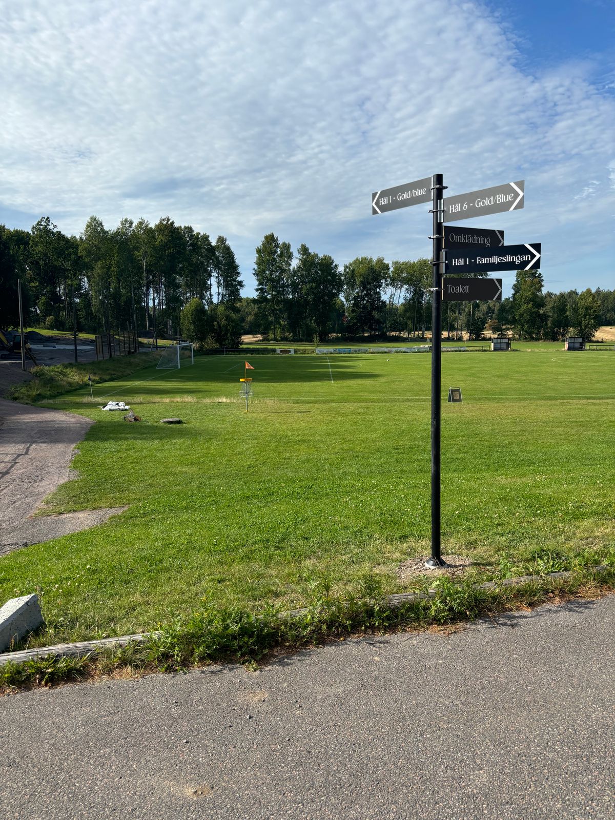 Vägvisare vid parkering