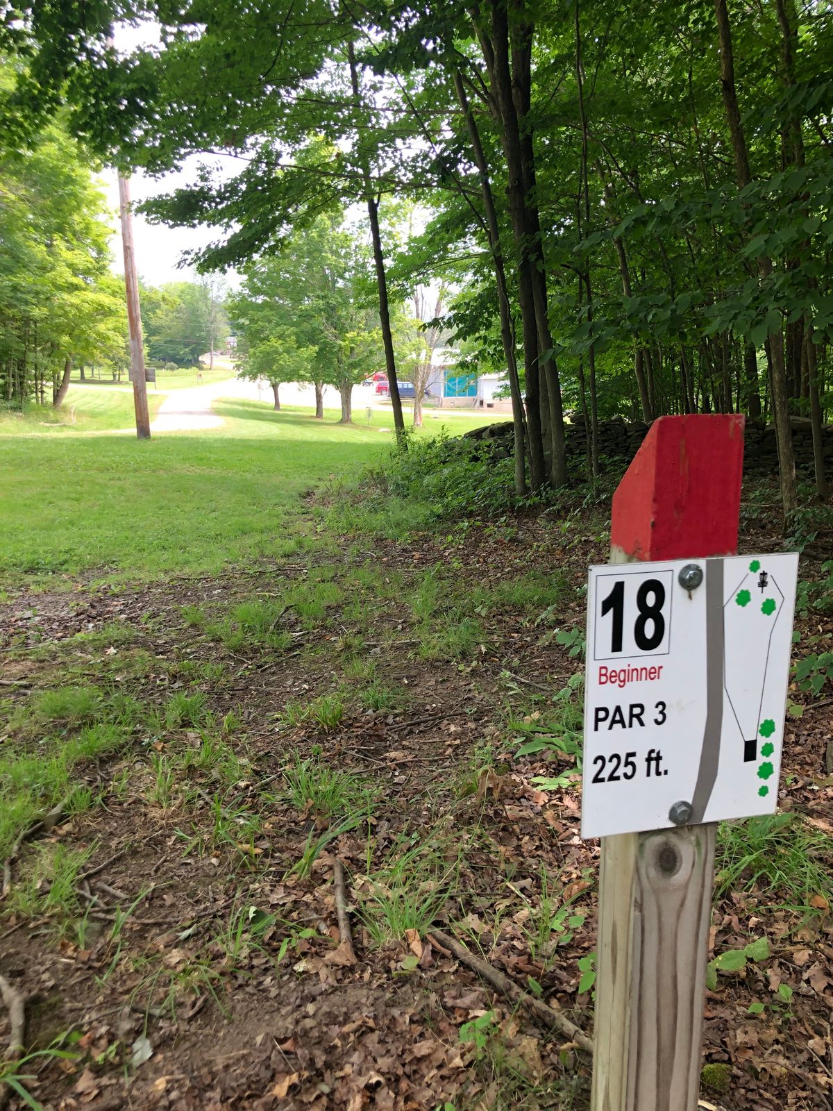 #18R (Watch for pedestrians and vehicles before throwing)