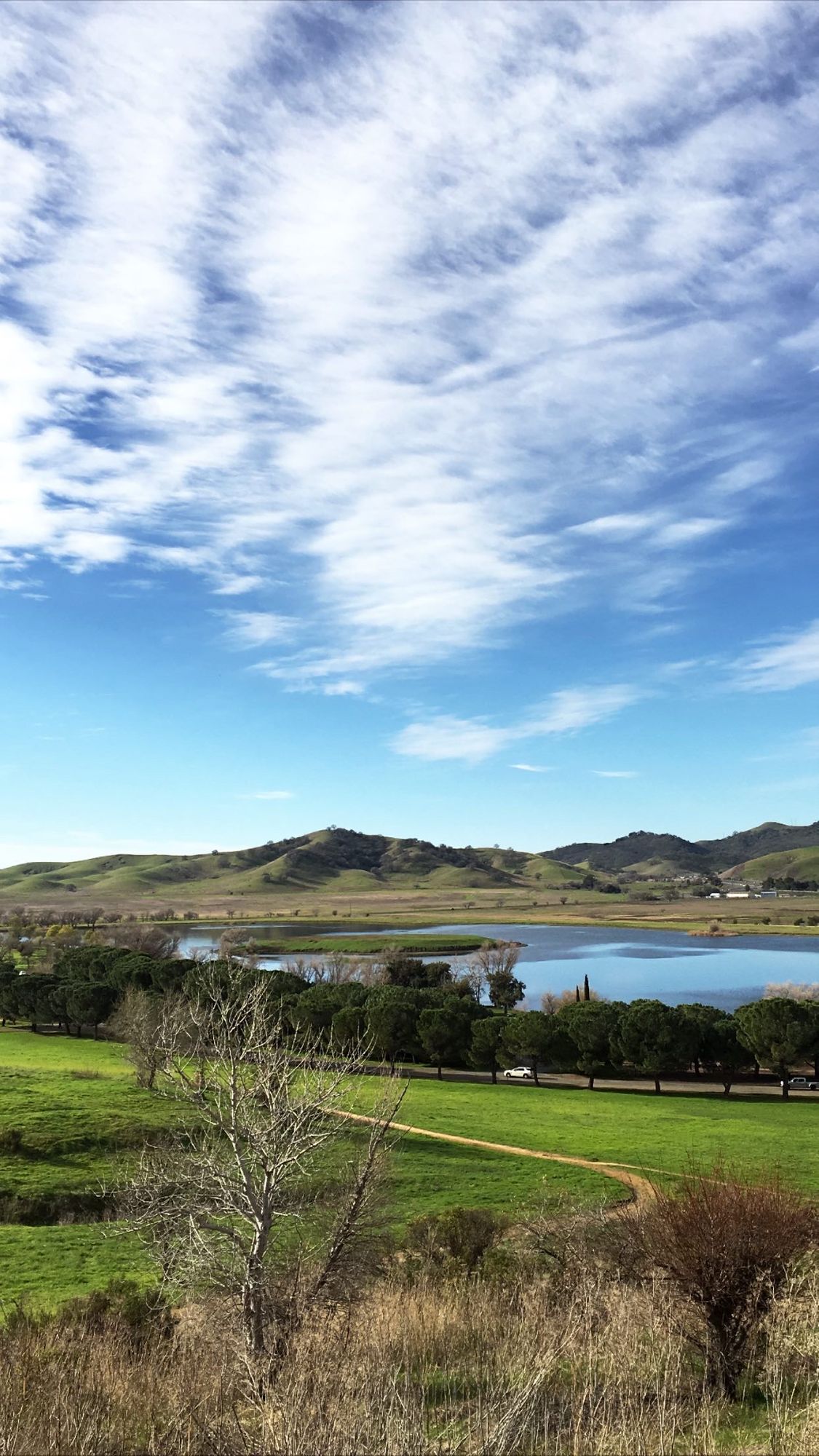 Hole 17 long position. Great view of the lagoon.