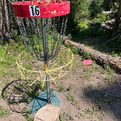 Bounced off basket almost an ace, almost