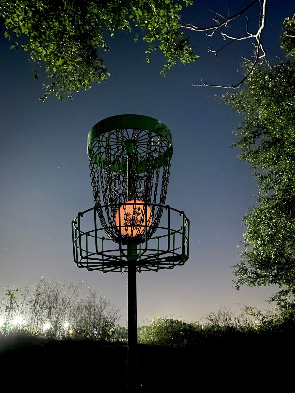 Glow round - hole 18