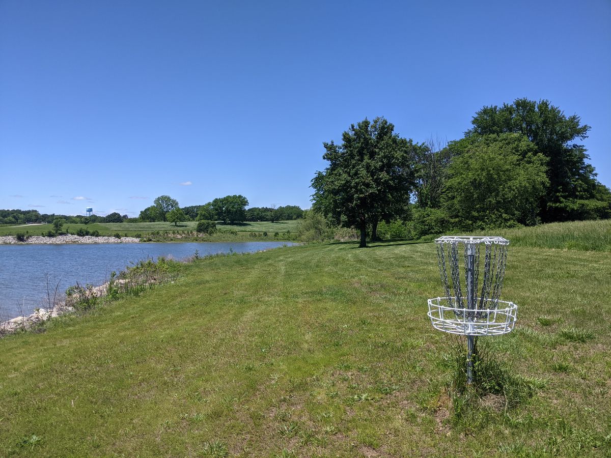 Basket 17 to tee view