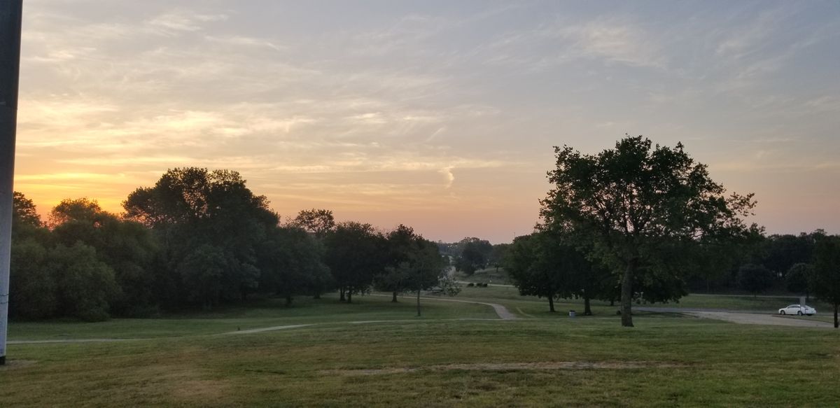 Sunrise tee time.