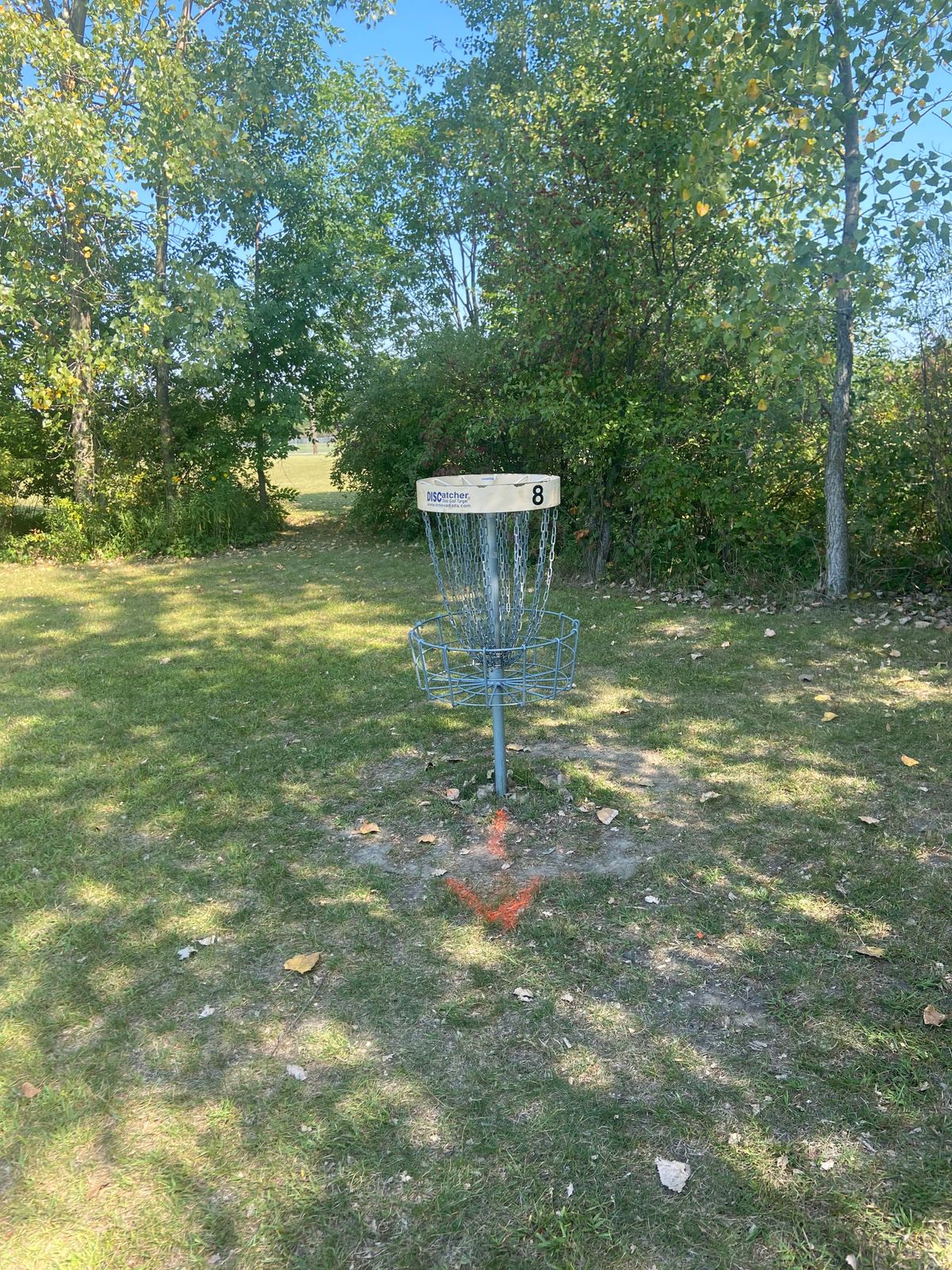 Basket on 8