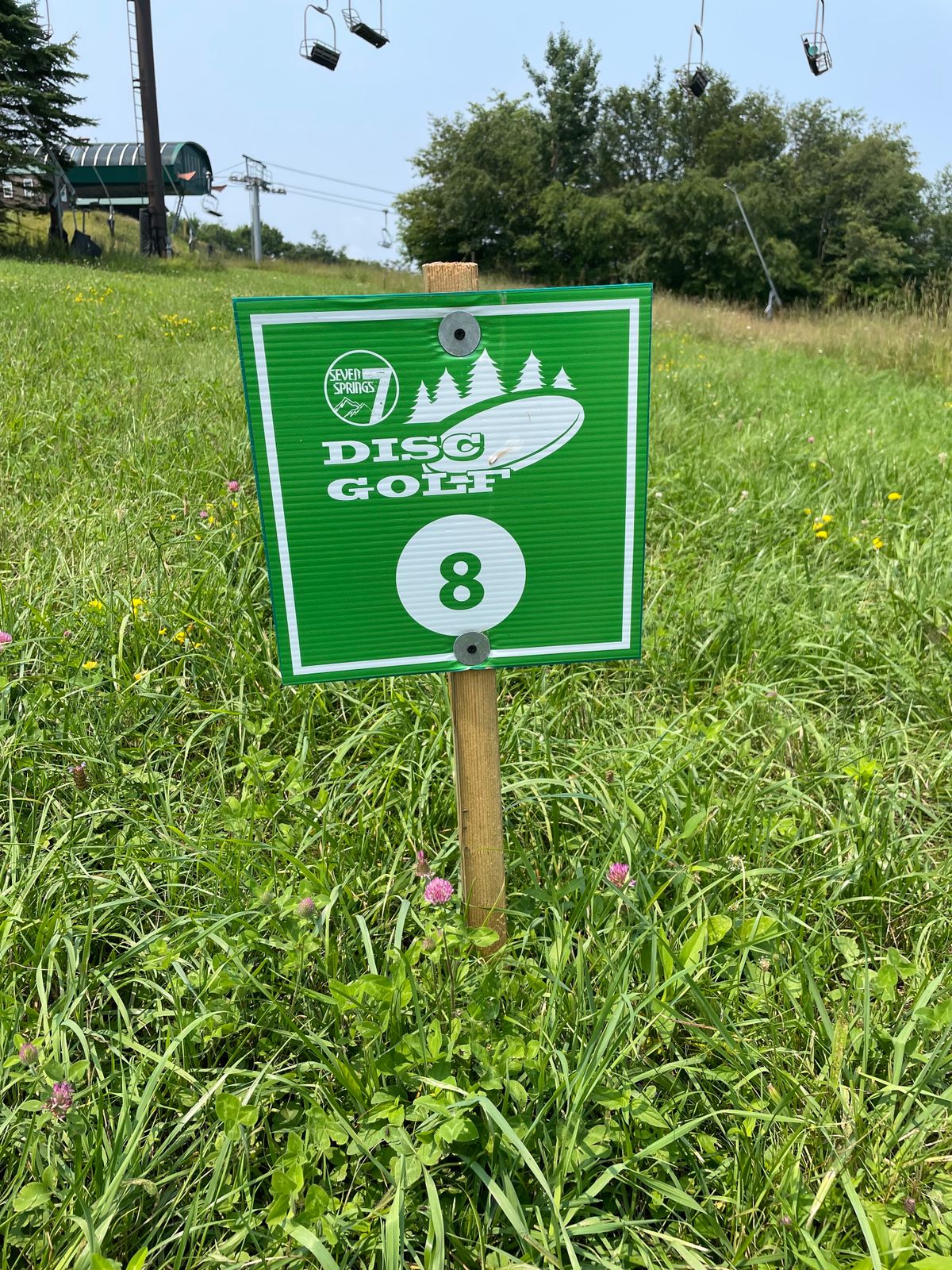 Hole signage