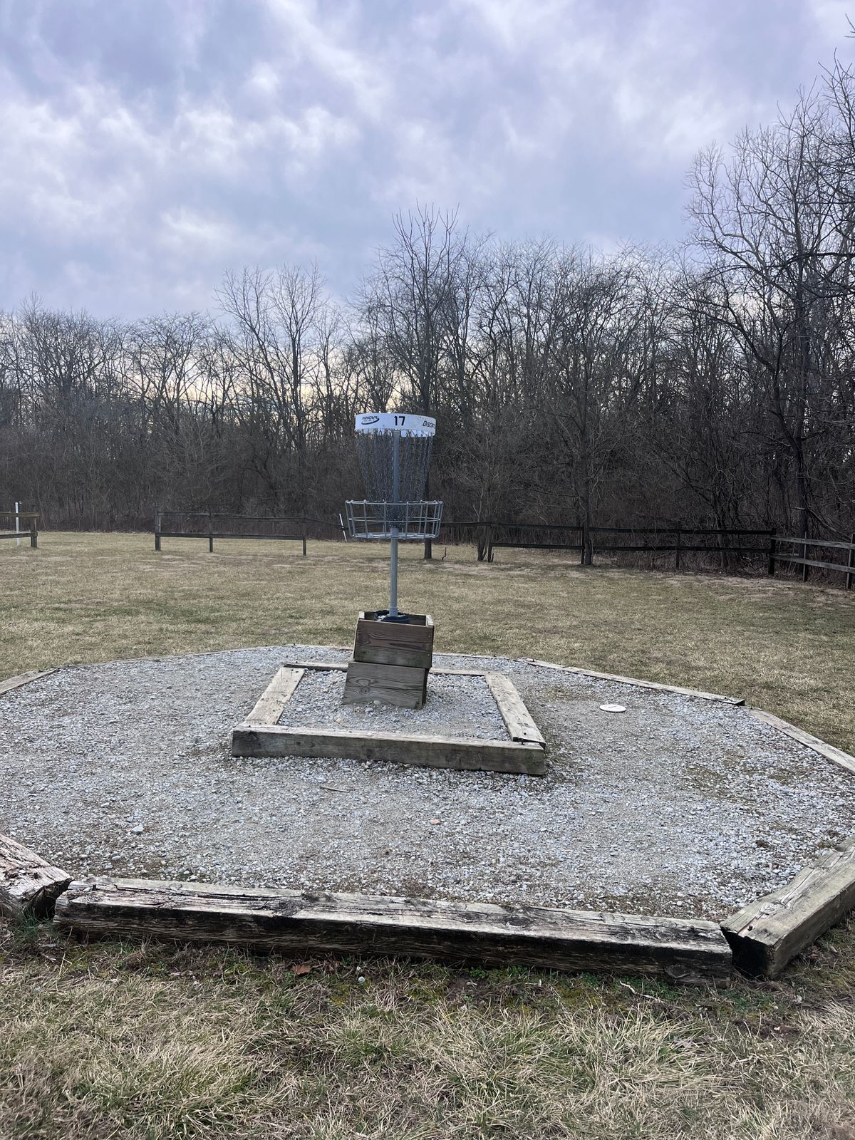 Hole 17 basket