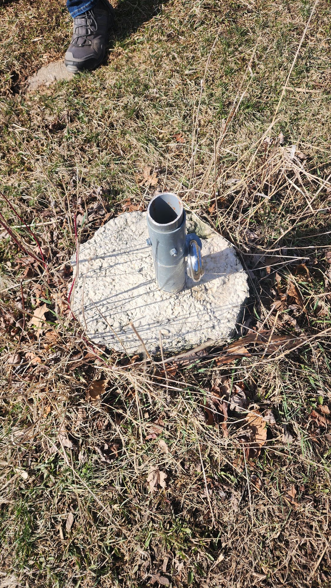 Basket 3 is missing. Monster bummer guys. Tiny park with little funds.