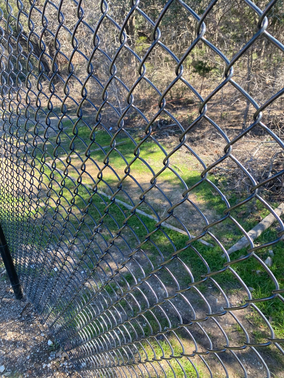 Hole seven on other side of fence.