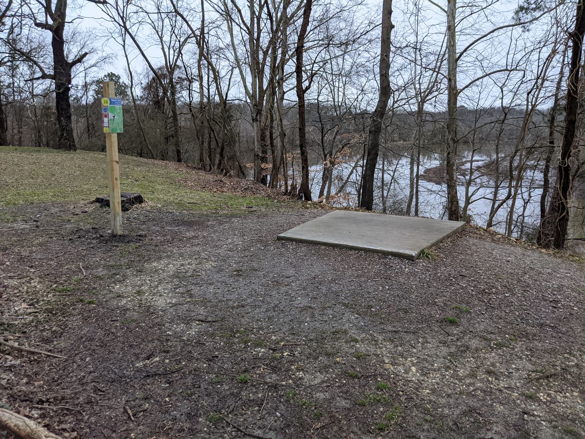 Hole 16 White Tee Overlook Swift Creek