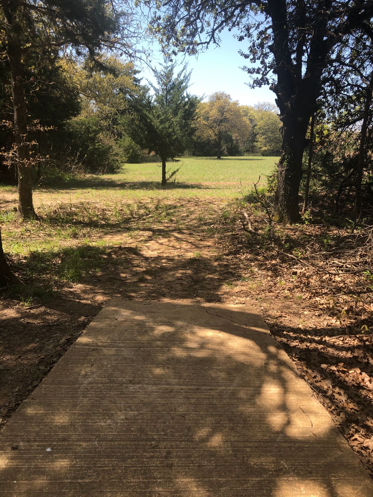 Hole 9 north short tee