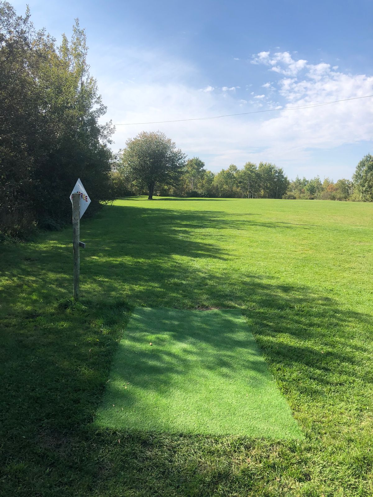 Tee pad hole 3 oct 7 21